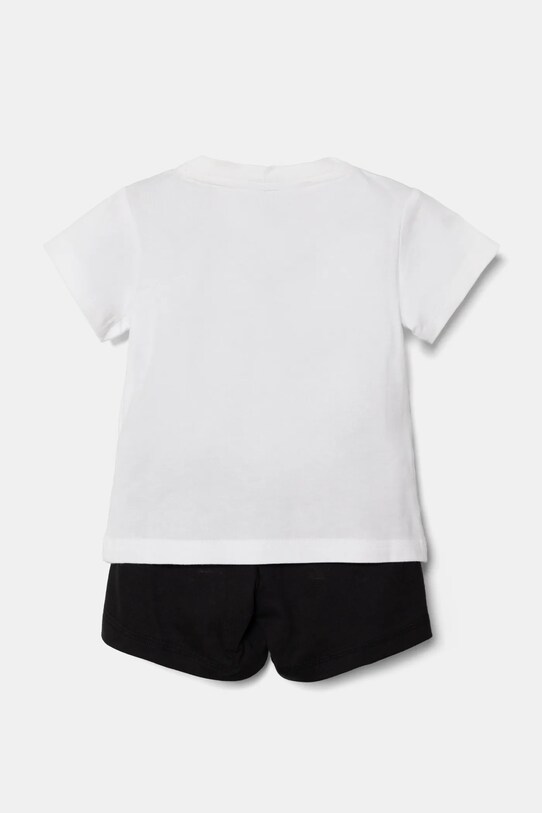 adidas komplet bawełniany dziecięcy JE1388 biały SS25