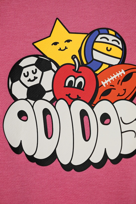 Chłopiec adidas dres dziecięcy JD0061 różowy