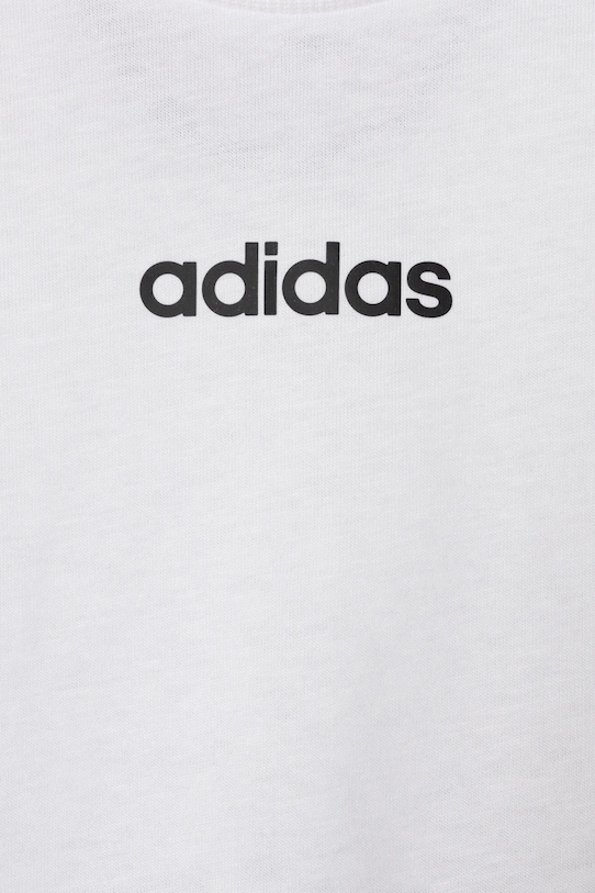 Хлопчик Дитячий бавовняний комплект adidas JE1405 білий