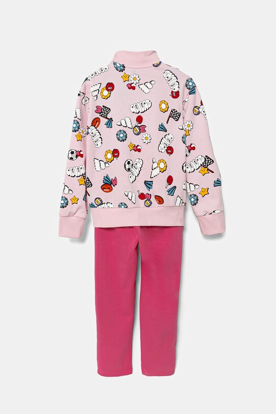 Chłopiec adidas dres dziecięcy JD0064 fioletowy