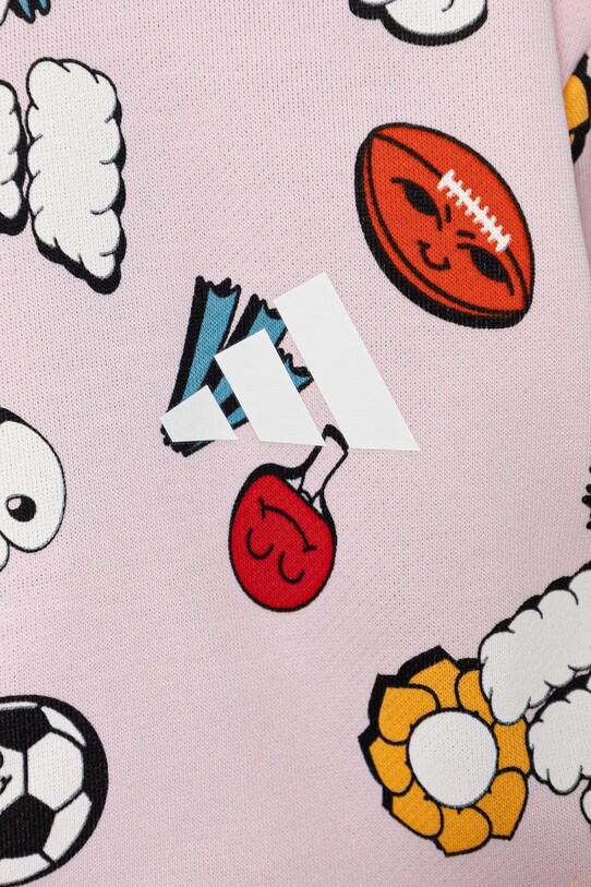 adidas dres dziecięcy JD0064 fioletowy