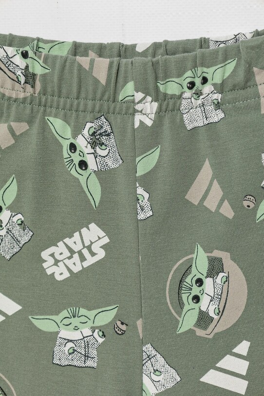 Băieți adidas trening copii x Star Wars JF3631 verde