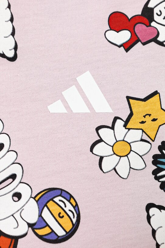 adidas gyerek pamut melegítő szett rózsaszín JI6235