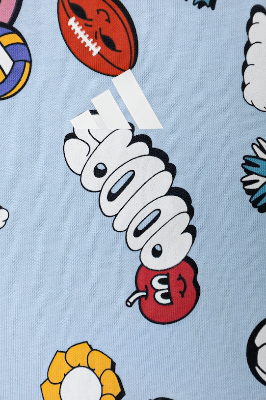 Băieți adidas set de bumbac pentru copii JD0062 albastru