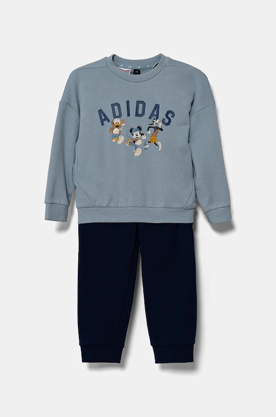 Dětská tepláková souprava adidas x Disney JN6100 modrá SS25