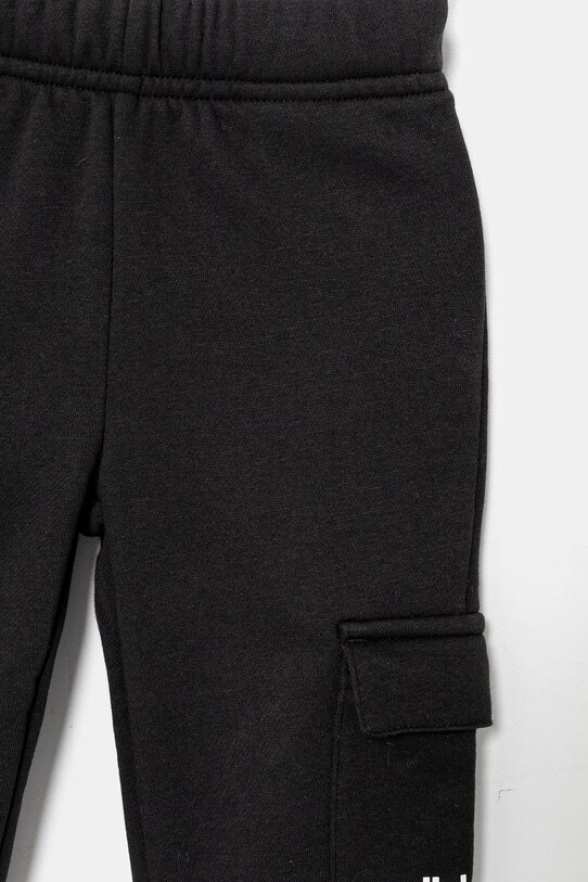 Chlapec Tepláková súprava adidas JC9745 čierna