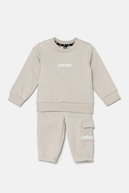 Dječja trenirka adidas print bež JN8002