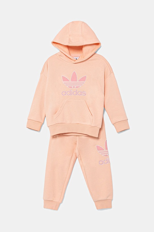 Детски спортен комплект adidas Originals JC9174 оранжев SS25