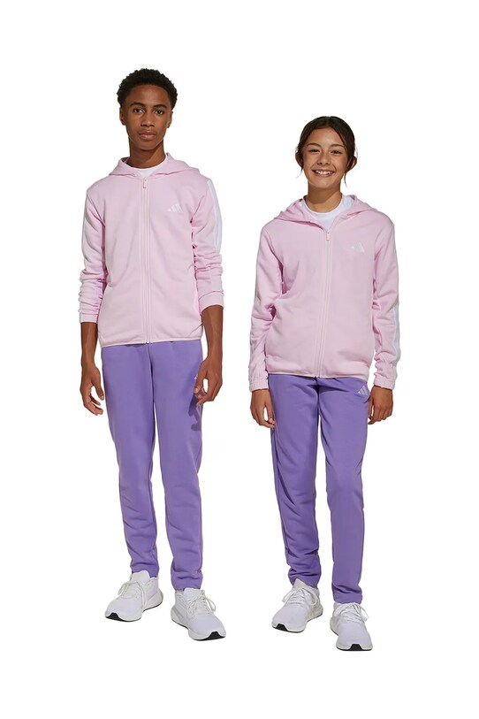 adidas dres dziecięcy dzianina różowy JN6482