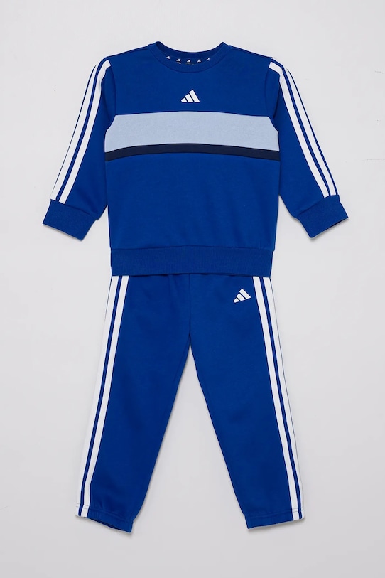 adidas tuta per bambini sovrastampa blu JC7516