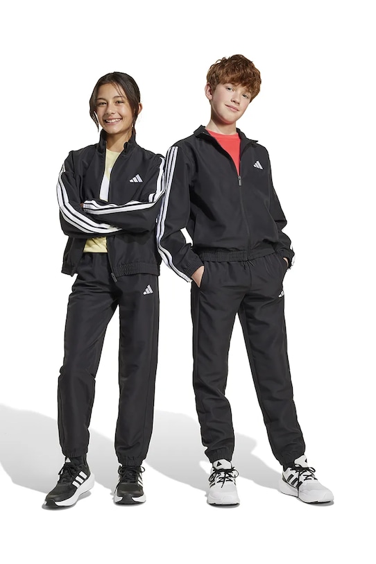 Дитячий спортивний костюм adidas тканина чорний JD6506