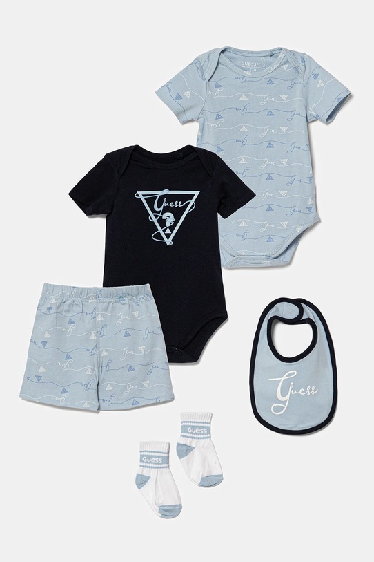 Komplet za dojenčka Guess Z elastanom modra H5GW03.K6YW1.PPYA