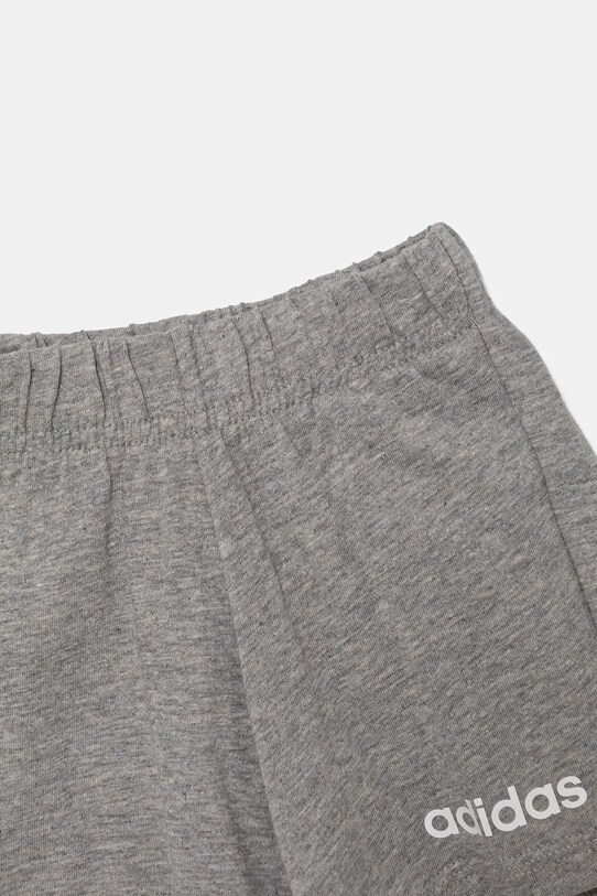 Chlapec Detská bavlnená súprava adidas JC9743 tyrkysová