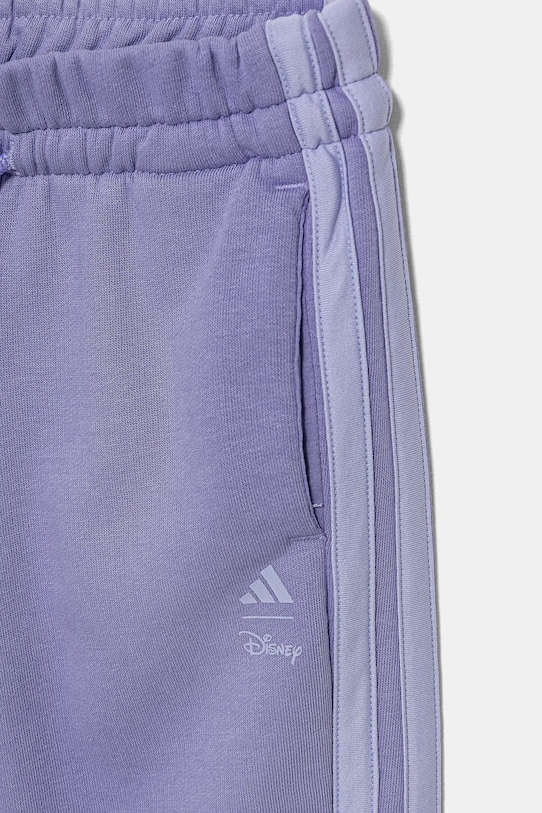 adidas komplet dresowy dziecięcy fioletowy JD4561