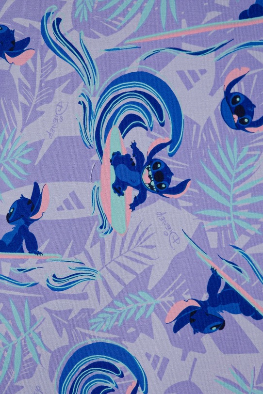 adidas komplet dziecięcy fioletowy JF3632