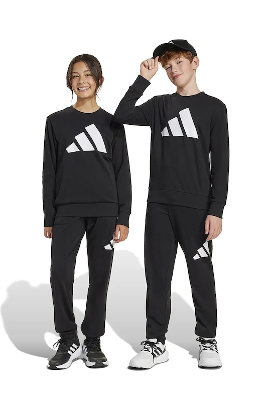 adidas compleu copii tricotaj negru JD2102