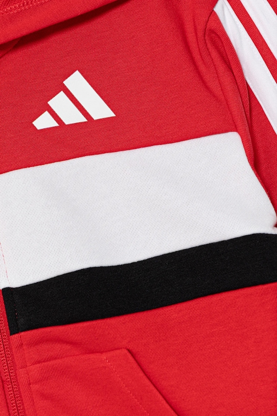 adidas melegítő szett piros JC6662
