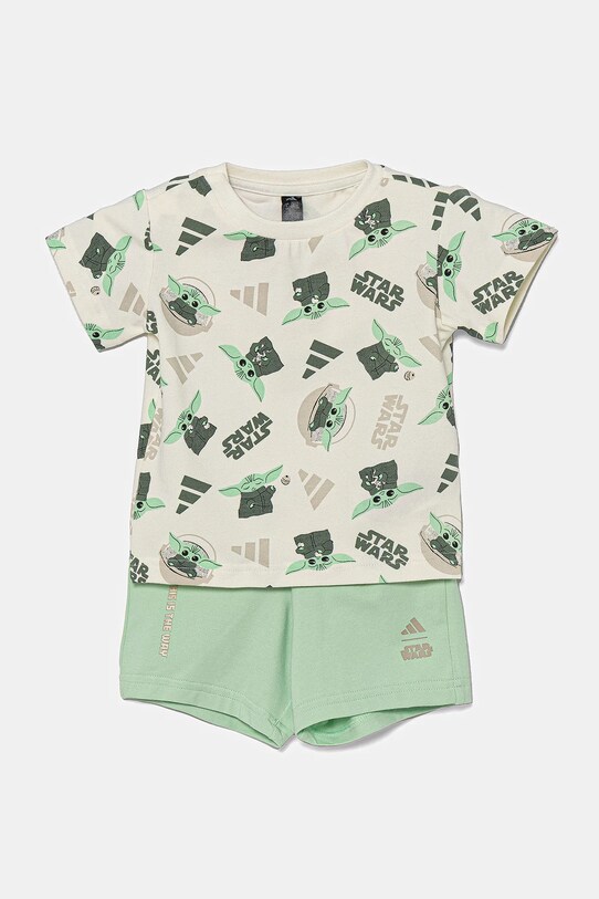 adidas compleu copii x Star Wars tricotaj verde JF3628