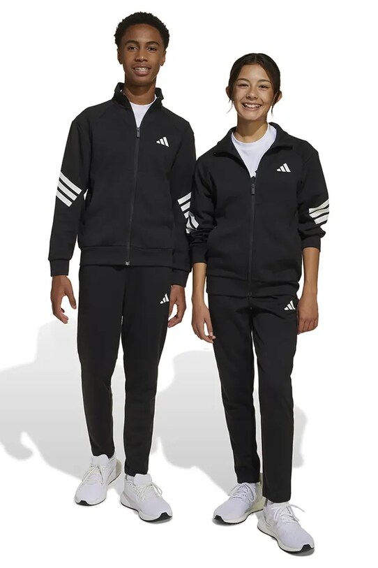 adidas dres dziecięcy dzianina czarny JC7535