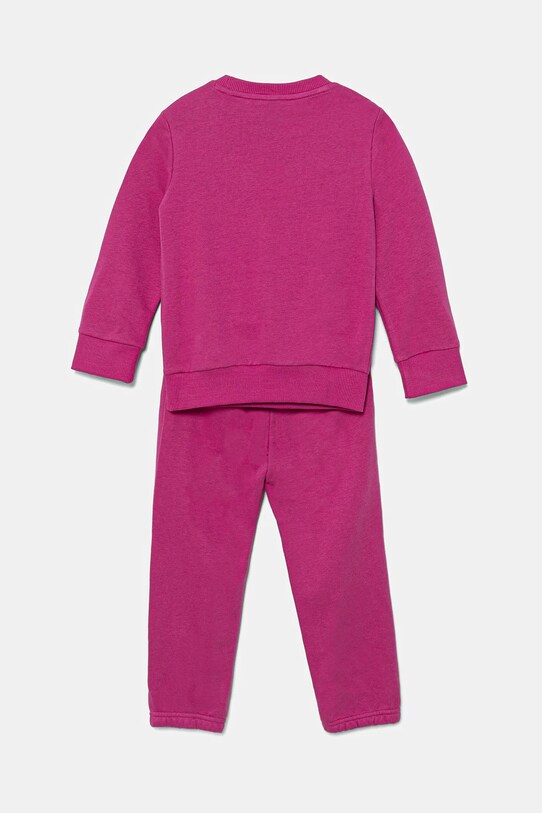 Dětská tepláková souprava adidas JC9646 růžová SS25