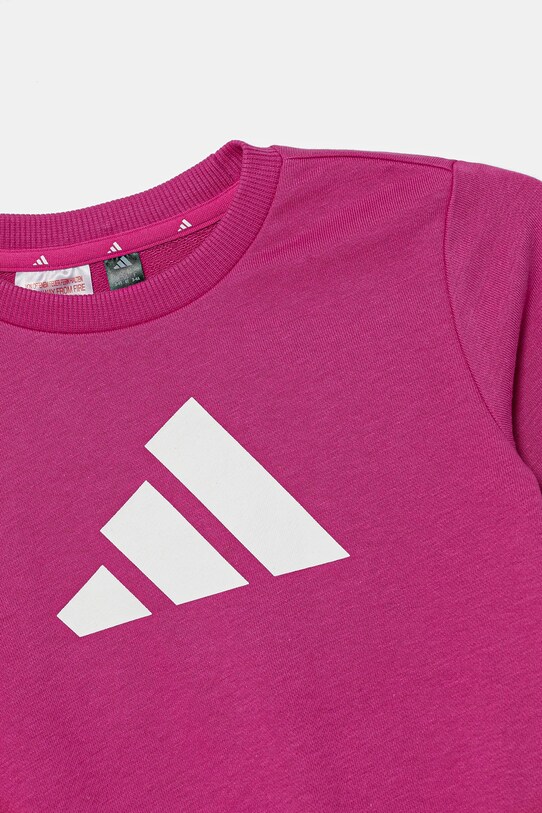 CHLAPEC Dětská tepláková souprava adidas JC9646 růžová