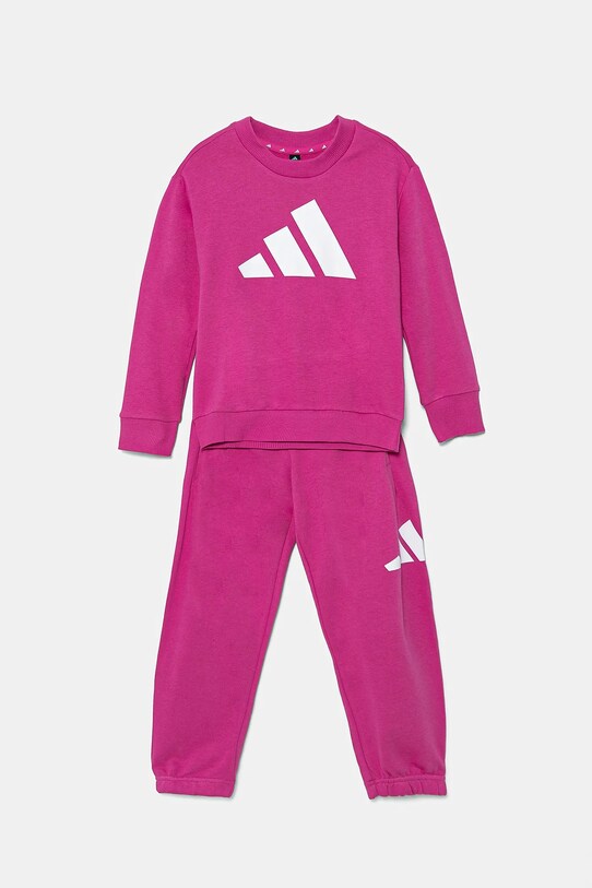 Detská tepláková súprava adidas 2-pak JC9728 ružová SS25
