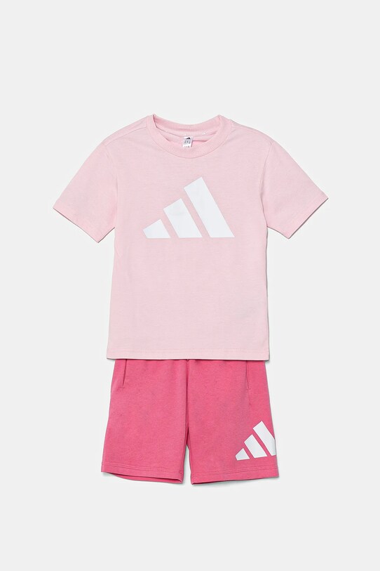 adidas komplet dziecięcy JE3972 różowy SS25