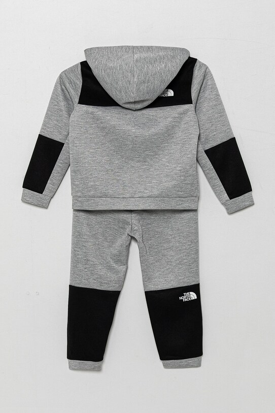 The North Face dres dziecięcy KID EASY FZ SET NF0A8783DYX1 szary SS25