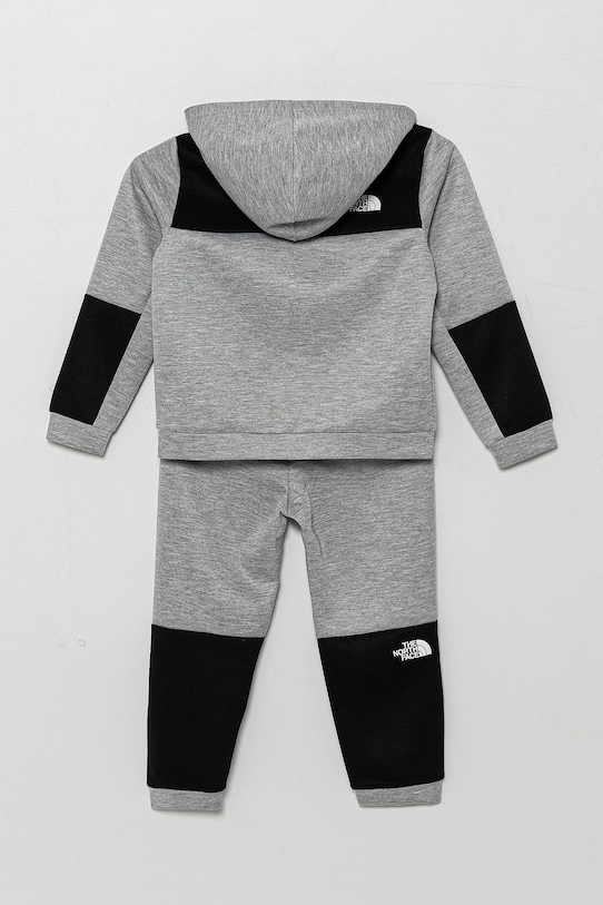 Dječja trenirka The North Face KID EASY FZ SET NF0A8783DYX1 siva SS25