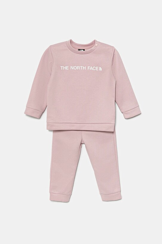 The North Face trening bebeluși BABY POLY SET uni roz NF0A89GW0UI1