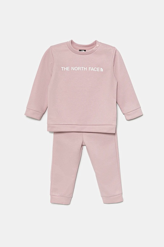 Trenirka za dojenčka The North Face BABY POLY SET Potisk roza NF0A89GW0UI1