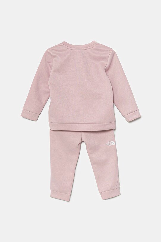 The North Face trening bebeluși BABY POLY SET NF0A89GW0UI1 roz SS25