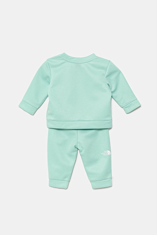 The North Face trening bebeluși BABY POLY SET NF0A89GW6EI1 turcoaz SS25