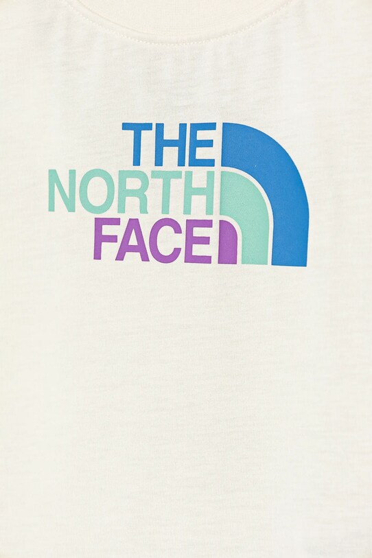 The North Face komplet dziecięcy KID COTTON SUMMER SET- GRAPHIC beżowy NF0A8ANU56R1