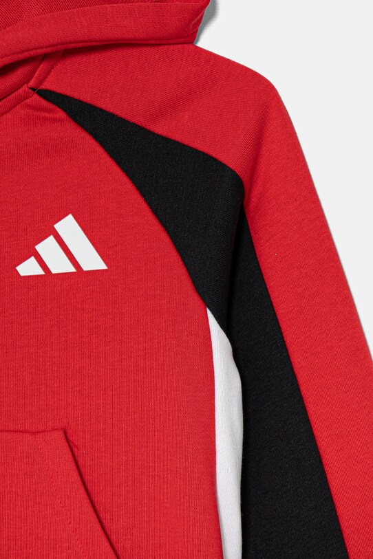 Дитячий спортивний костюм adidas червоний JD0969