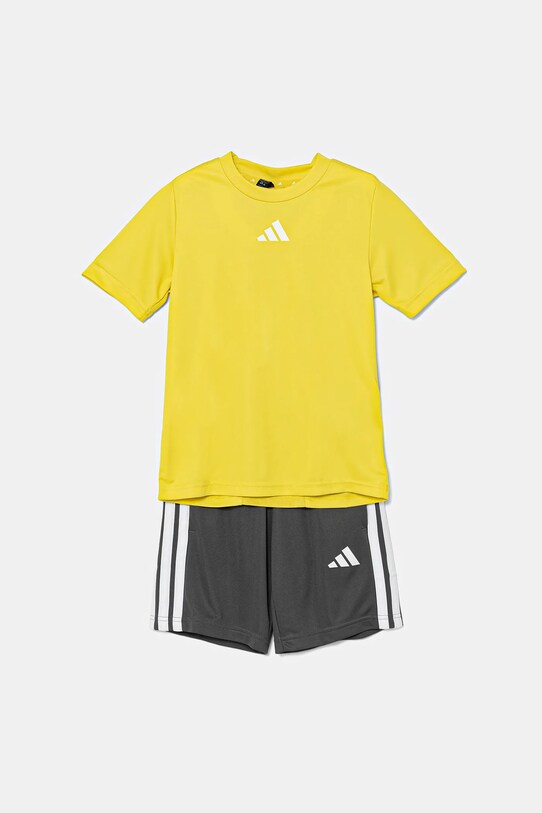 adidas komplet dziecięcy JD1785 żółty SS25
