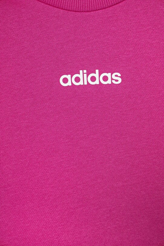 Chłopiec adidas dres niemowlęcy JC9746 różowy
