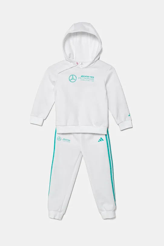 adidas Performance tuta per bambini MER DNA applique bianco JV5445