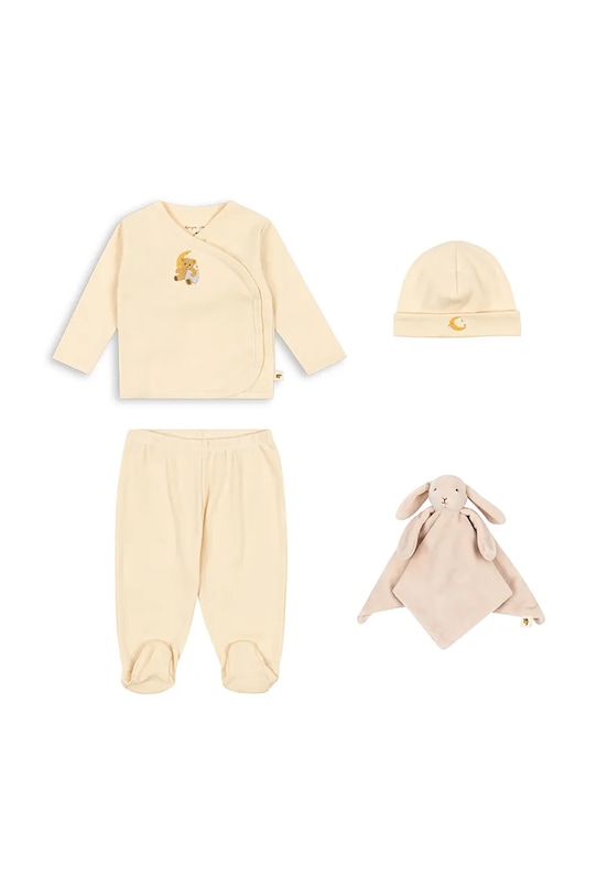 Komplet za bebe Konges Sløjd CLASSIC MATERNITY PACKAGE pletivo bež KS102615