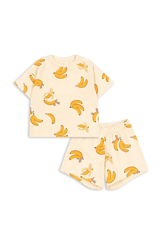 Детский комплект из хлопка Konges Sløjd LIN SET GOTS хлопок бежевый KS102595