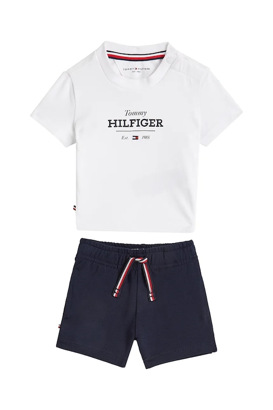Tommy Hilfiger baba szett elasztánnal fehér KN0KN02047.PPYA