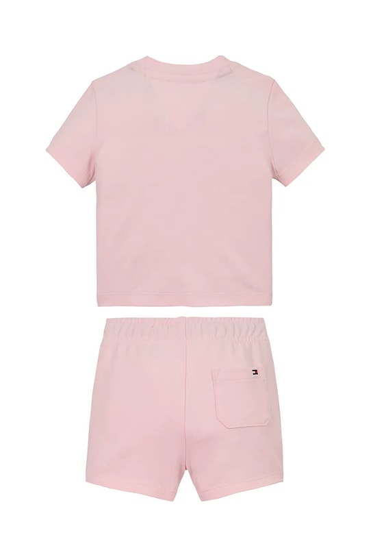 Tommy Hilfiger komplet niemowlęcy KN0KN02047.PPYA różowy SS25