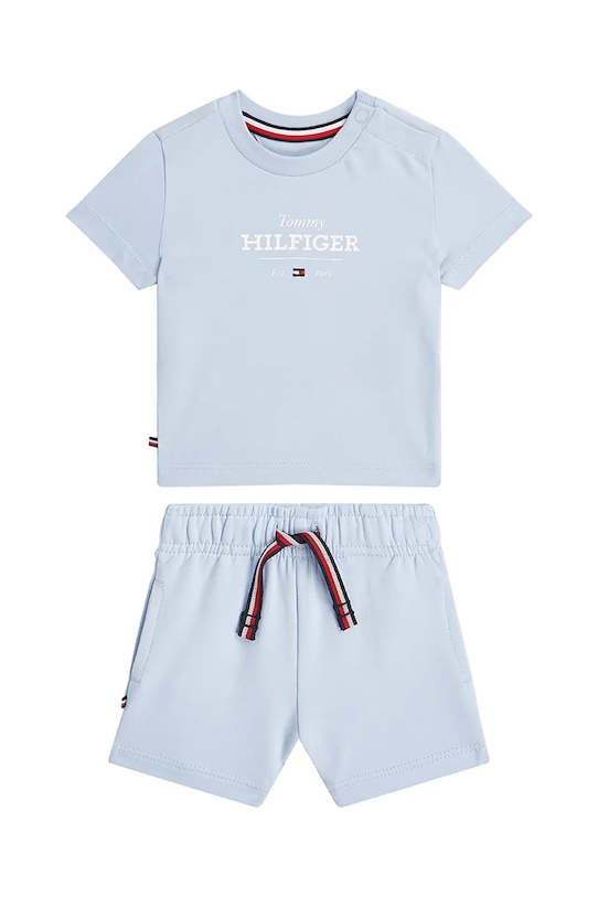 Sada pre bábätká Tommy Hilfiger s elastanom modrá KN0KN02047.PPYA