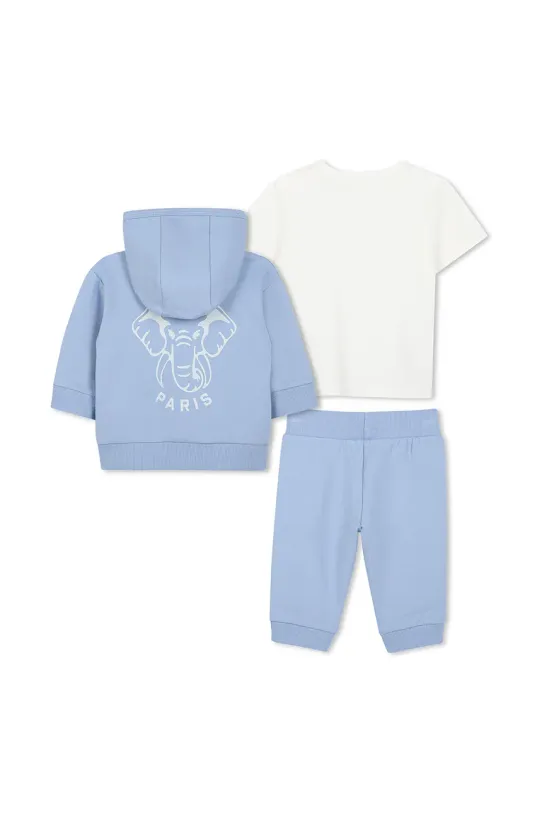 Kenzo Kids komplet niemowlęcy z elastanem niebieski K60868.86