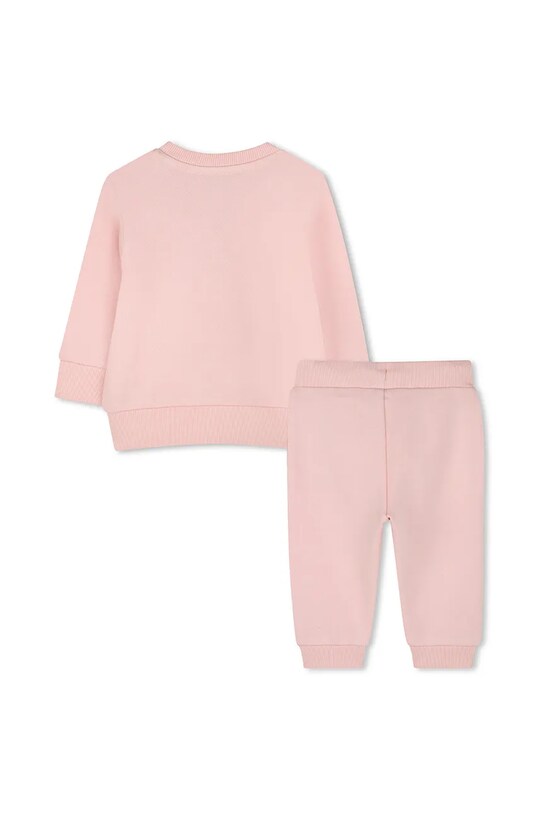 Хлопковый костюм для младенцев Kenzo Kids K60935.74.81 оранжевый SS25