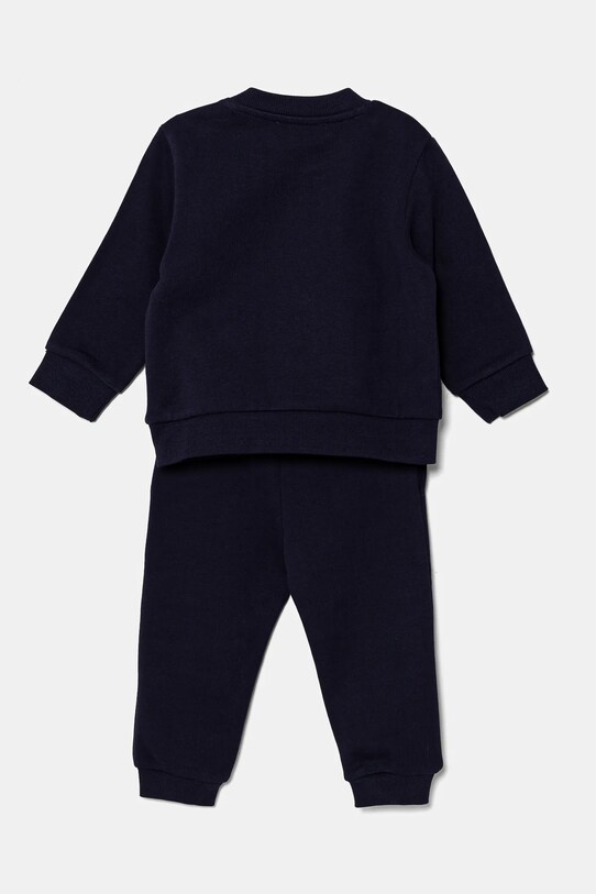 Бебешки памучен спортен комплект Kenzo Kids K60935.74.81 тъмносин SS25