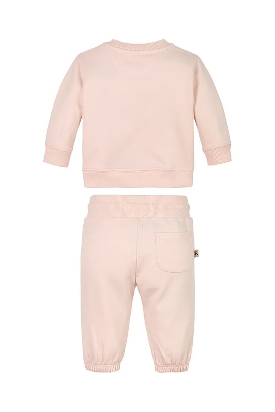 Calvin Klein Jeans dres dziecięcy IN0IN00307.PPYA różowy SS25