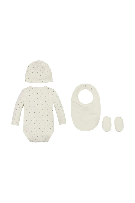 Σετ μωρού Calvin Klein Jeans IN0IN00311.PPYA μπεζ SS25