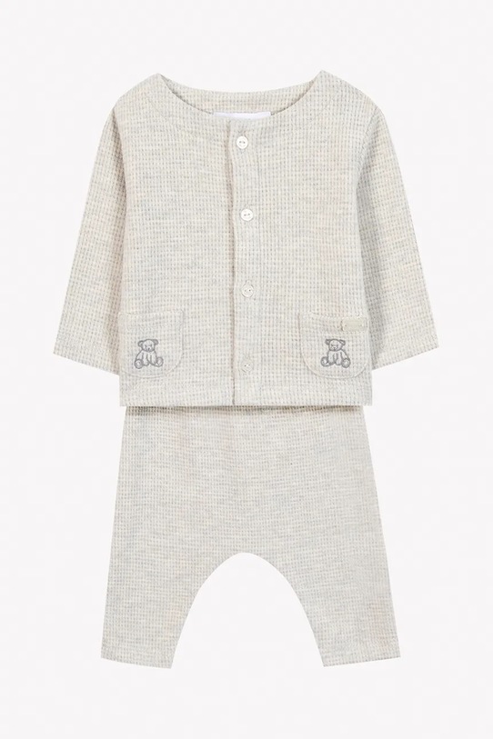 Tartine et Chocolat komplet bawełniany niemowlęcy bawełna szary CA36040.80.86