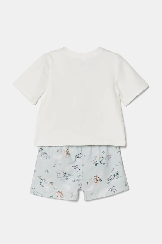 CHLAPEC Dětská bavlněná souprava Jamiks JOHANNES II JOHANNES.II.Ko.JLH118.G tyrkysová